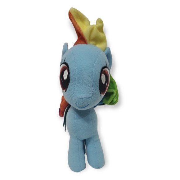 Toy Factory My Little Pony‎ RAINBOW DASH Blue Pegasus 10” Plush 2015 - Picture 3 of 7